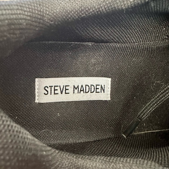 Steve Madden Possession Black Sneakers - Picture 7 of 7